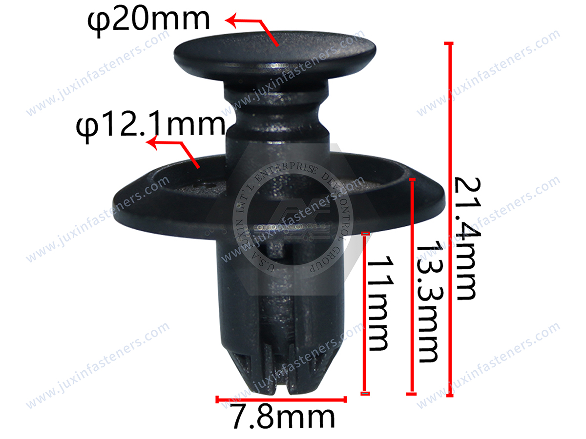 JX-25M103420 自動車用一般プラスチックプッシュロックリベット