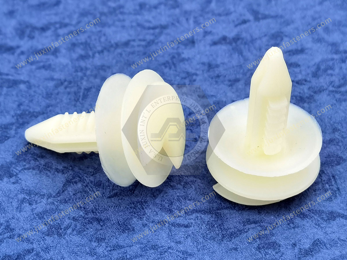 JX-13M05247 自動車用一般プラスチック有刺鉄線プッシュリベットファスナー