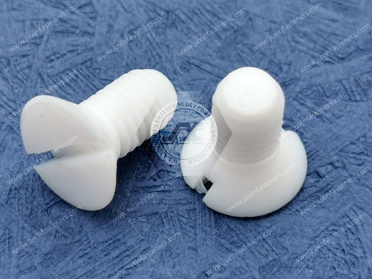 メートル PTFE すりわり付き皿ねじ