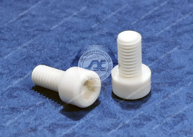 PTFE ソケットヘッドスクリュー ローレットヘッド