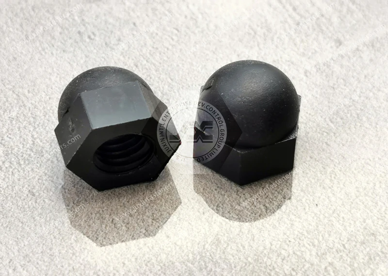 メートルプラスチック黒ナイロン袋ナット