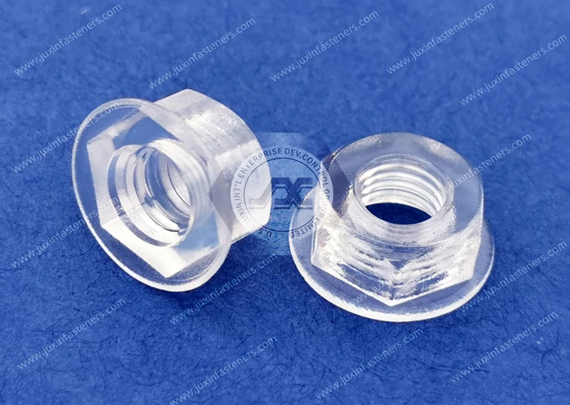 メートルプラスチックPC六角フランジナット
